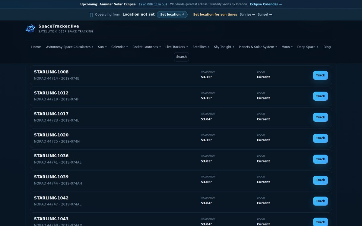Starlink Train Tonight in the USA: How to Find and Track It