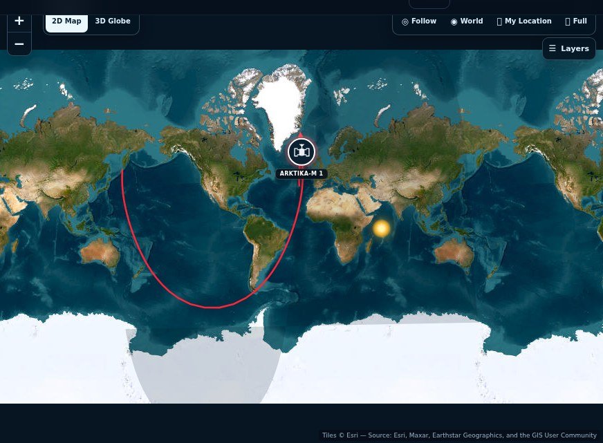 Why a Satellite Tracker Position Changes After Refresh